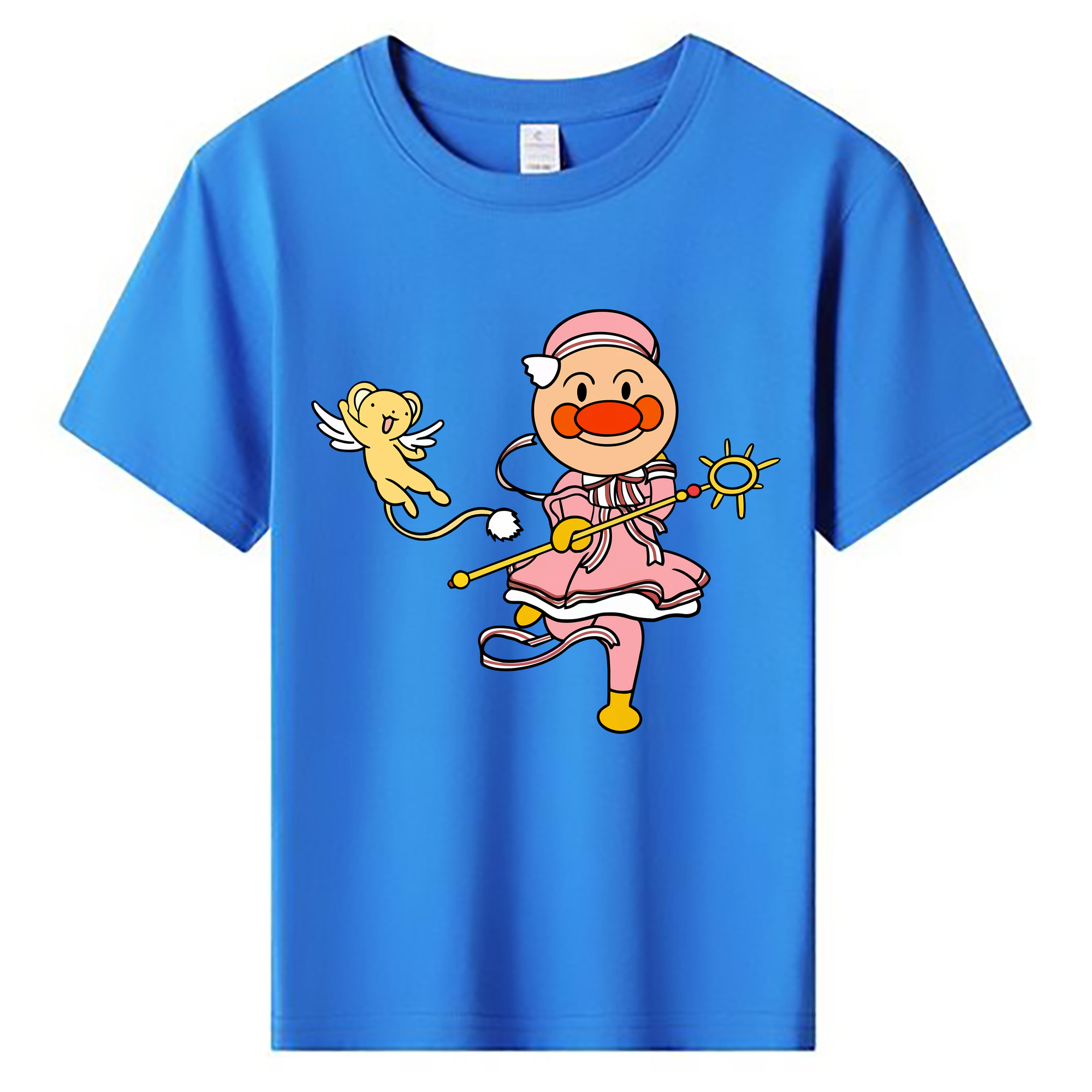 （画像用） アンパンマン Anpanman 綿100％キッズTシャツ（フロントプリント）
